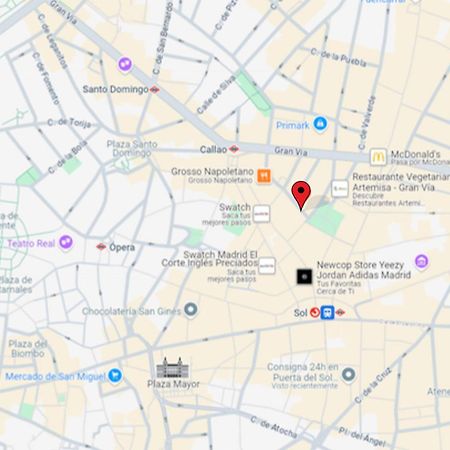 Nuevo Y Centrico Apt 7Px En Plena Plaza Del Carmen E2 Madrid Luaran gambar