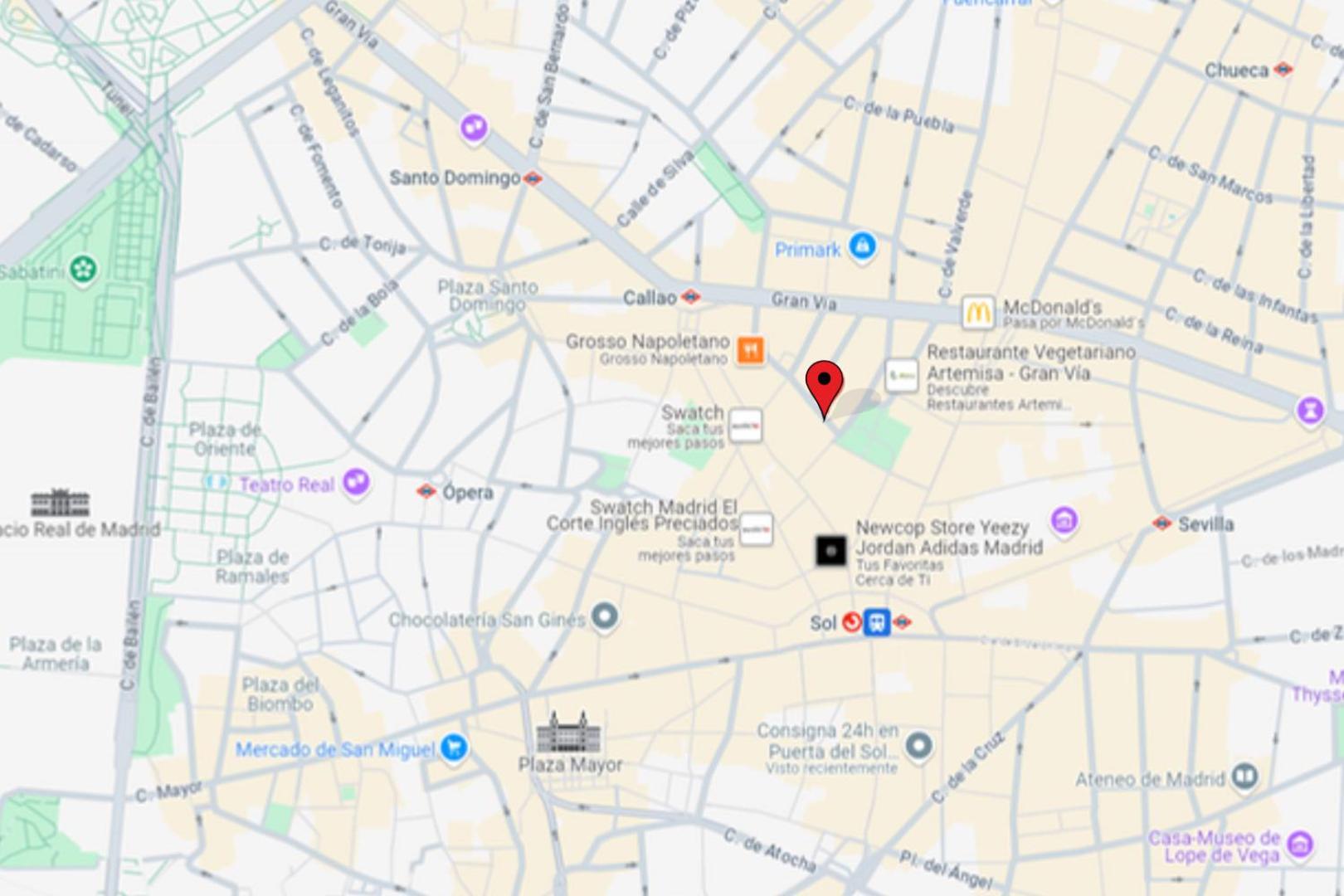Nuevo Y Centrico Apt 7Px En Plena Plaza Del Carmen E2 Madrid Luaran gambar